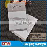 New Promotion Clear Plastic Business Cards With Frosted Finished thumbnail-4