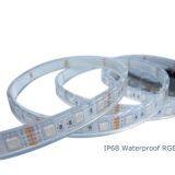 IP68 Waterproof 5050 LED Strip,12V 60LED/M White Warm White RGB,Use Underwater for Swimming Pool,Fish Tank,Bathroom thumbnail-1