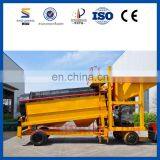 SINOLINKING Gravity Trommel Screen Soil Clay Gold Ore Washing Plant With 99% Recovery Rate