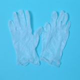 Wholesales hands safty transparent Latex nitrile PVC disposable gloves 100pcs