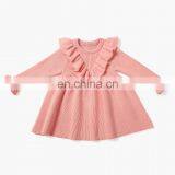 RTS Christmas Ruffle Winter Dress Sweater Dress Baby Girl Dresses thumbnail-6