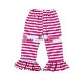Infant/Toddler Girls Long Boutique Icing Ruffle Leggings Stripe Pants Cotton Bottoms Elastic Waist Trousers Age 1T-6Y thumbnail-6