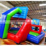 Children Mobile Air Frame Pop up 4 in 1 Inflatable Soccer Goals, Ball Sport Games for Sale thumbnail-5