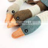 Hot Selling Durable Wild Goose Squeaky Interactive Canvas Dog Toy thumbnail-3