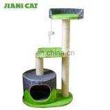 Bsci Comfortable Fleece Durable Sisal Cat Scratcher Castle thumbnail-1