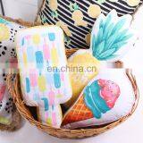 China Nanjing Provide Customized Spun-spun Fresh Fruit Plants Patterned Shaped Pillows Decorative thumbnail-1