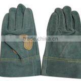 Dark Green Leather Glove thumbnail-1