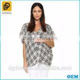OEM Design Wholesale Cheap Plaid Maternity Blouse thumbnail-1