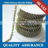 X0629 High Quality Crystal Chain Trimming;cheap Crystal Trimming Wholesale;crystal Rhinestone Chain Trimming thumbnail-2