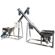 Powder Feed Screw Conveyor For Powder Products / Helical blade screw conveyor / Auger conveyor making machine