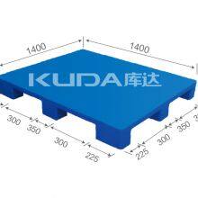 Warehouse Export Used of China Manufacturer 1414A PBJJ PLASTIC PALLET(BUILT-IN STEEL TUBE)
