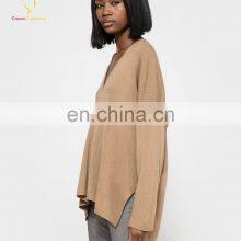 Warehouse V Neck Merino Wool Clothing Erdos Cashmere Sweater thumbnail-2