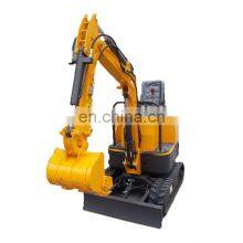 Chinese Mini Excavator ,1.0 Ton ,small Digger ,rubber Track, thumbnail-1