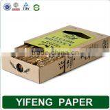 Natural Brown Kraft Paper Box Biscuit Cookie Box,Paper Gift Packaging Treat Box