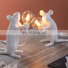 Animal Table Lamp Gold Mouse Children's Room Decoration Table Lamps Ideas Creative Table Lighting thumbnail-5