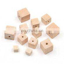 DIY Accessories Natural Color Flat Heart Shape Beech Wood Bead Wooden Loose Spacer Teething Beads thumbnail-4