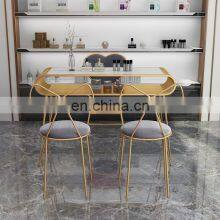 Cheap Nail Table Used Portable Nail Desk Pink Nail Manicure Table thumbnail-5