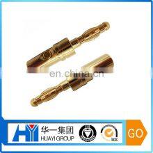 Custom Lantern Shaped Brass Solder Banana Plugs Connector Metal Fabrication Service thumbnail-2