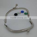 Best Sale Sliver Double Metal Coin Bag Purse Clip for Clutch Bag Bags Handbag Wholesale Blibaba