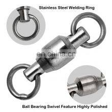 JOHNCOO In Stock Wholesale Chinese Fishing Tackle Stainless Steel Rolling Swivel Fishing Swivel thumbnail-2