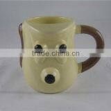 Ceramic Dog Mug With Embossed Logo Printing thumbnail-1