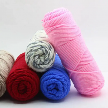 100% Acrylic Roving Milk Cotton Yarn Baby Yarn thumbnail-3