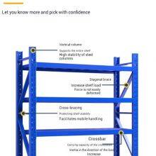China Factory Wholesales Superior Quality Heavy-Duty Steel Shelving for Warehouses: Maximize Storage Efficiency and Durability