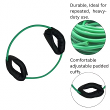 Leg Trainer O Shaped Leg Resistance Band Trainer Exercise Ankle Stretching Cuff Elastic Tube thumbnail-2