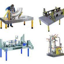 Junyuan Gray Cast Iron High Wear-resistant Robot Welding Platform, Civil Air Defense Welding Platform, Anti-deformation Steel Parts, Large Quantity of In-stock, Physical Factory thumbnail-4