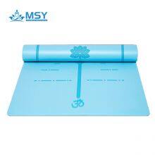 Recycled Durable Non-Slip Double Sided Rubber Yoga Mat With Custom Logo thumbnail-4