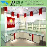 Fashion Wall Mount Display Case Designs for Jewelry Store Furniture thumbnail-1