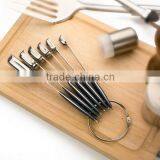 Set of 6 Non Slip Handles Stainless Steel Measuring Spoon Set Quality Choice thumbnail-4