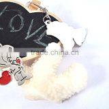 Personalized Couple Keychain Boy and Girl Kiss Cheap Metal Keychains Quality Choice thumbnail-3