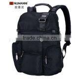 Popular Cool Black Nylon Images 3 Compartment Bagman Laptop Bag for Business Men thumbnail-1