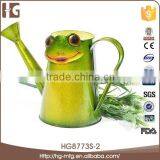 2015 New Item Red Metal Frog 33x15x22CMH HG8773S-2 Metal Yard Decorations Made in China