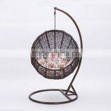 Hammock Rattan Swing Hanging Chair Suspension Seat Lounge Egg Shaped Indoor Swing Chair thumbnail-2