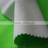 100% Polyester Soft Polar Fleece pu Coated Fabric for Shoes Linner thumbnail-4