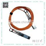 5/7/10m Customised AOC Greater bandwidth 40G QSFP active optical cable