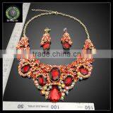 2016 New Arrival African Gold Plated Jewelry Set Which for Wedding Jewelry Set Match Clothes KHK884 thumbnail-2
