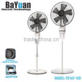 FD16Y-10D CE UL RoHS European desigh Brushless DC motor stand fan with remote control