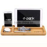Fashion Wooden Organizer Display Holder for Ipad and Cellphone