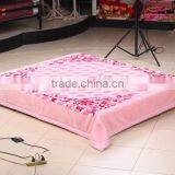 100% Ployester Printed Raschel-knitted Special-carving Blanket thumbnail-1