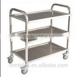 stainless steel mobile Catering Rack trolley pan cart