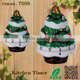 China Supplier ROHS Mechanical Kitchen Christmas Tree Timer thumbnail-1