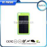 Factory Produced High Quality 8000mAh Waterproof Solar Power Bank for Smartphone