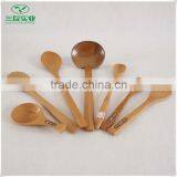 Top Quality Different Patterns Natural Color Bamboo Spoon thumbnail-1