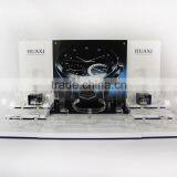 Custom Luxury Clear Acrylic Wooden Wrist Watches Display Stand thumbnail-1