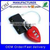 High Security Colorful Digital Combination Cable Lock thumbnail-3