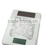 5kg Solar Food Scale Vegetable Fruit Weighing Scale OEM Factory CE Health Household Electronic Kitchen Scale
