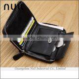Portable High Quality Custom Leather Zipper Coin Purse thumbnail-6